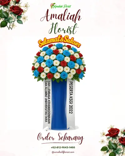 Standing Flower di Lapangan